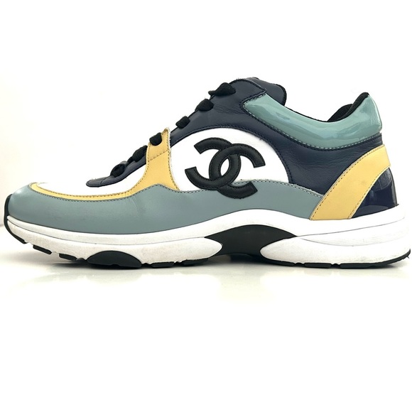 Chanel Low Top Trainer CC Four Colors Sneakers Sz. 42 (12) - Picture 1 of 7